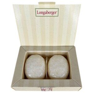 Longaberger 2001 Vintage Mothers Day Blossom Soap Set Floral Design Original Box